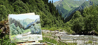 Тропа здоровя по ущелью Адзапш Ущелье Адзапш 5