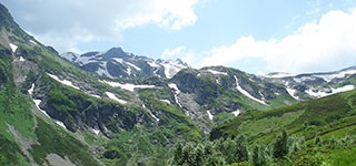 Тропа к Санчарским водопадам Ущелье Санчаро 8